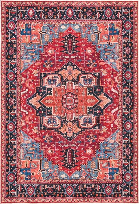 Safavieh Serapi SEP534 Red/Blue Machine Washable Area Rug