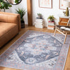 Safavieh Serapi SEP537 Charcoal / Ivory Machine Washable Area Rug