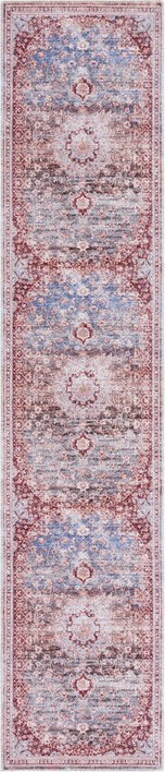 Safavieh Serapi SEP550 Light Blue / Red Machine Washable Area Rug