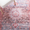 Safavieh Serapi SEP550 Light Blue / Red Machine Washable Area Rug