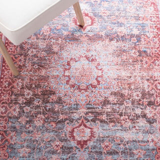 Safavieh Serapi SEP550 Light Blue / Red Machine Washable Area Rug