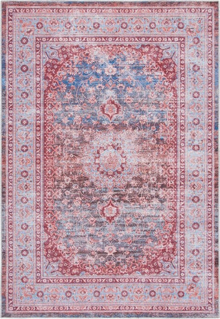 Safavieh Serapi SEP550 Light Blue / Red Machine Washable Area Rug