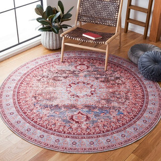 Safavieh Serapi SEP550 Light Blue / Red Machine Washable Area Rug