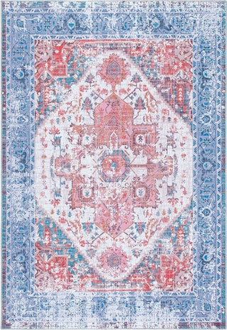 Safavieh Serapi SEP553 Rust / Blue Machine Washable Area Rug