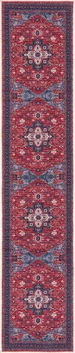 Safavieh Serapi SEP560 Red / Navy Machine Washable Area Rug