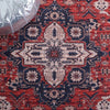 Safavieh Serapi SEP560 Red / Navy Machine Washable Area Rug