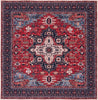 Safavieh Serapi SEP560 Red / Navy Machine Washable Area Rug