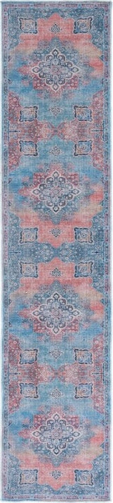 Safavieh Serapi SEP580 Red / Blue Machine Washable Area Rug