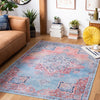 Safavieh Serapi SEP580 Red / Blue Machine Washable Area Rug