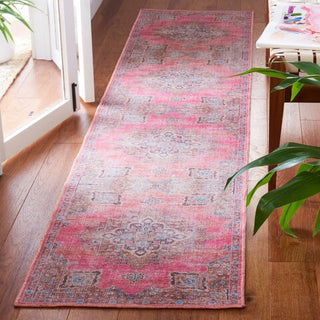 Safavieh Serapi SEP580 Pink / Beige Machine Washable Area Rug