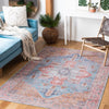 Safavieh Serapi SEP582 Blue / Rust Machine Washable Area Rug