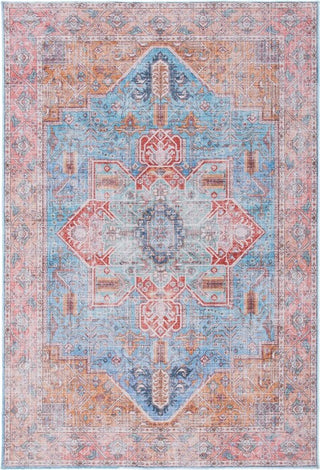 Safavieh Serapi SEP582 Blue / Rust Machine Washable Area Rug