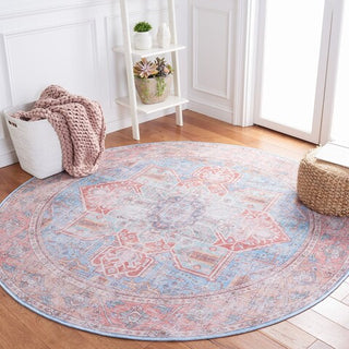 Safavieh Serapi SEP582 Blue / Rust Machine Washable Area Rug