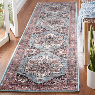 Safavieh Serapi SEP622 Blue / Rust Machine Washable Area Rug