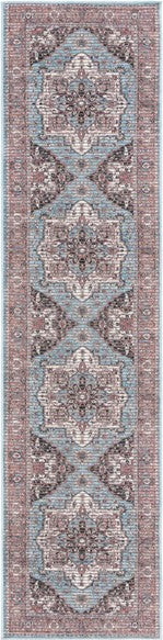 Safavieh Serapi SEP622 Blue / Rust Machine Washable Area Rug