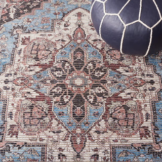 Safavieh Serapi SEP622 Blue / Rust Machine Washable Area Rug