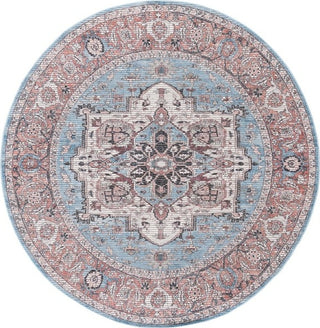 Safavieh Serapi SEP622 Blue / Rust Machine Washable Area Rug