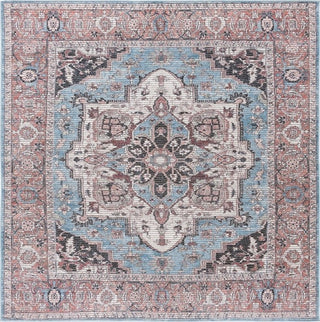 Safavieh Serapi SEP622 Blue / Rust Machine Washable Area Rug