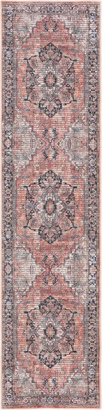 Safavieh Serapi SEP624 Rust / Navy Machine Washable Area Rug