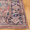 Safavieh Serapi SEP624 Rust / Navy Machine Washable Area Rug