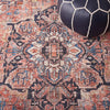 Safavieh Serapi SEP624 Rust / Navy Machine Washable Area Rug