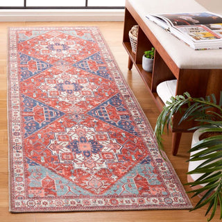 Safavieh Serapi SEP811 Rust / Blue Machine Washable Area Rug