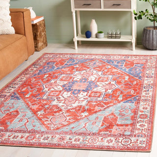 Safavieh Serapi SEP811 Rust / Blue Machine Washable Area Rug