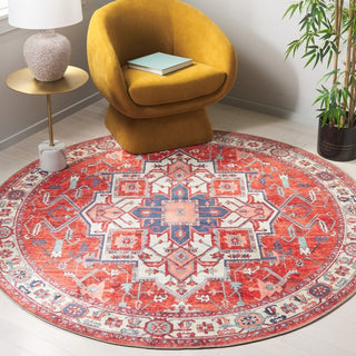 Safavieh Serapi SEP811 Rust / Blue Machine Washable Area Rug