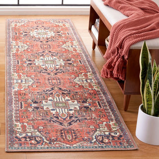 Safavieh Serapi SEP812 Rust / Navy Machine Washable Area Rug