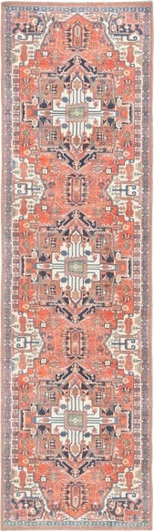 Safavieh Serapi SEP812 Rust / Navy Machine Washable Area Rug