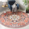 Safavieh Serapi SEP812 Rust / Navy Machine Washable Area Rug