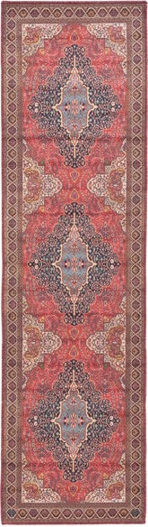 Safavieh Serapi SEP814 Rust / Navy Machine Washable Area Rug