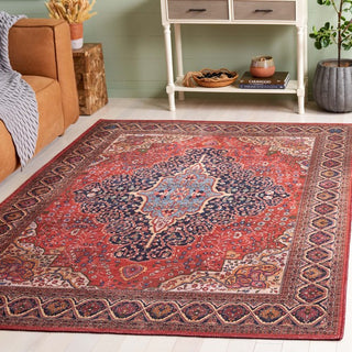 Safavieh Serapi SEP814 Rust / Navy Machine Washable Area Rug