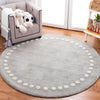 Safavieh Kids SFK802F Grey Area Rug Room Scene Feature