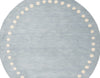 Safavieh Kids SFK802M Blue / Ivory Area Rug Round