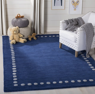 Safavieh Kids SFK802N Navy Area Rug Room Scene Feature