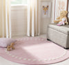 Safavieh Kids SFK802U Pink Area Rug Room Scene Feature