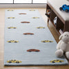 Safavieh Kids SFK806L Light Blue / Yellow Area Rug Room Scene Feature