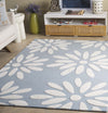 Safavieh Kids SFK914L Light Blue / Ivory Area Rug Room Scene Feature