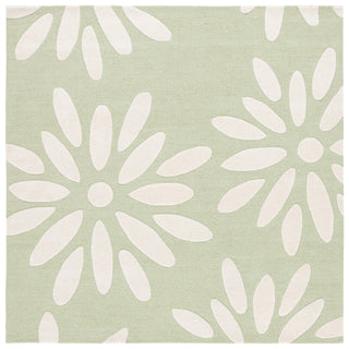 Safavieh Kids SFK914W Sage / Ivory Area Rug Square