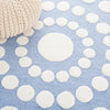 Safavieh Kids SFK924M Blue / Ivory Area Rug Detail