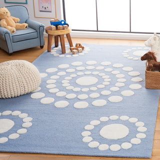 Safavieh Kids SFK924M Blue / Ivory Area Rug Room Scene