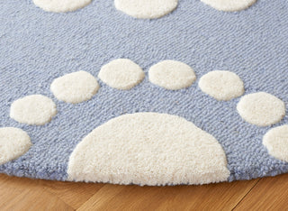 Safavieh Kids SFK924M Blue / Ivory Area Rug Detail