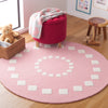Safavieh Kids SFK925U Pink / Ivory Area Rug Room Scene Feature