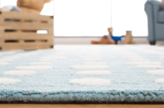 Safavieh Kids SFK926M Blue / Ivory Area Rug Detail