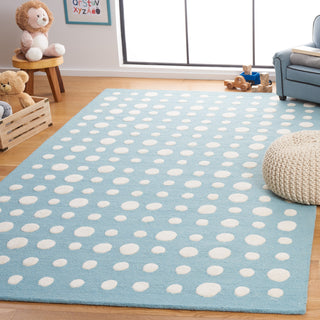 Safavieh Kids SFK926M Blue / Ivory Area Rug Room Scene