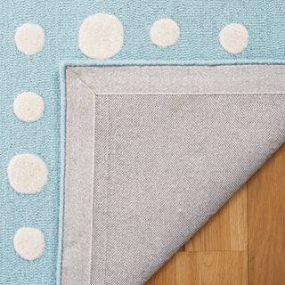 Safavieh Kids SFK926M Blue / Ivory Area Rug Backing