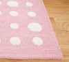 Safavieh Kids SFK926U Pink / Ivory Area Rug Detail
