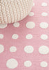 Safavieh Kids SFK926U Pink / Ivory Area Rug Detail