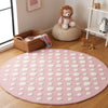 Safavieh Kids SFK926U Pink / Ivory Area Rug Room Scene